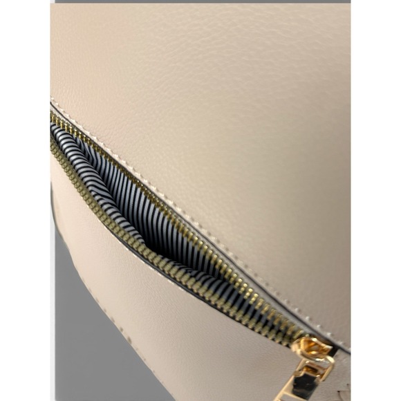 BADGLEY MISCHKA New‎ York The Ann Backpack Purse Vegan Leather Beige NWT main image 7